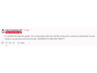 Reddit User- @Cold_Concentrate_235 commented. Image Source: Reddit /@